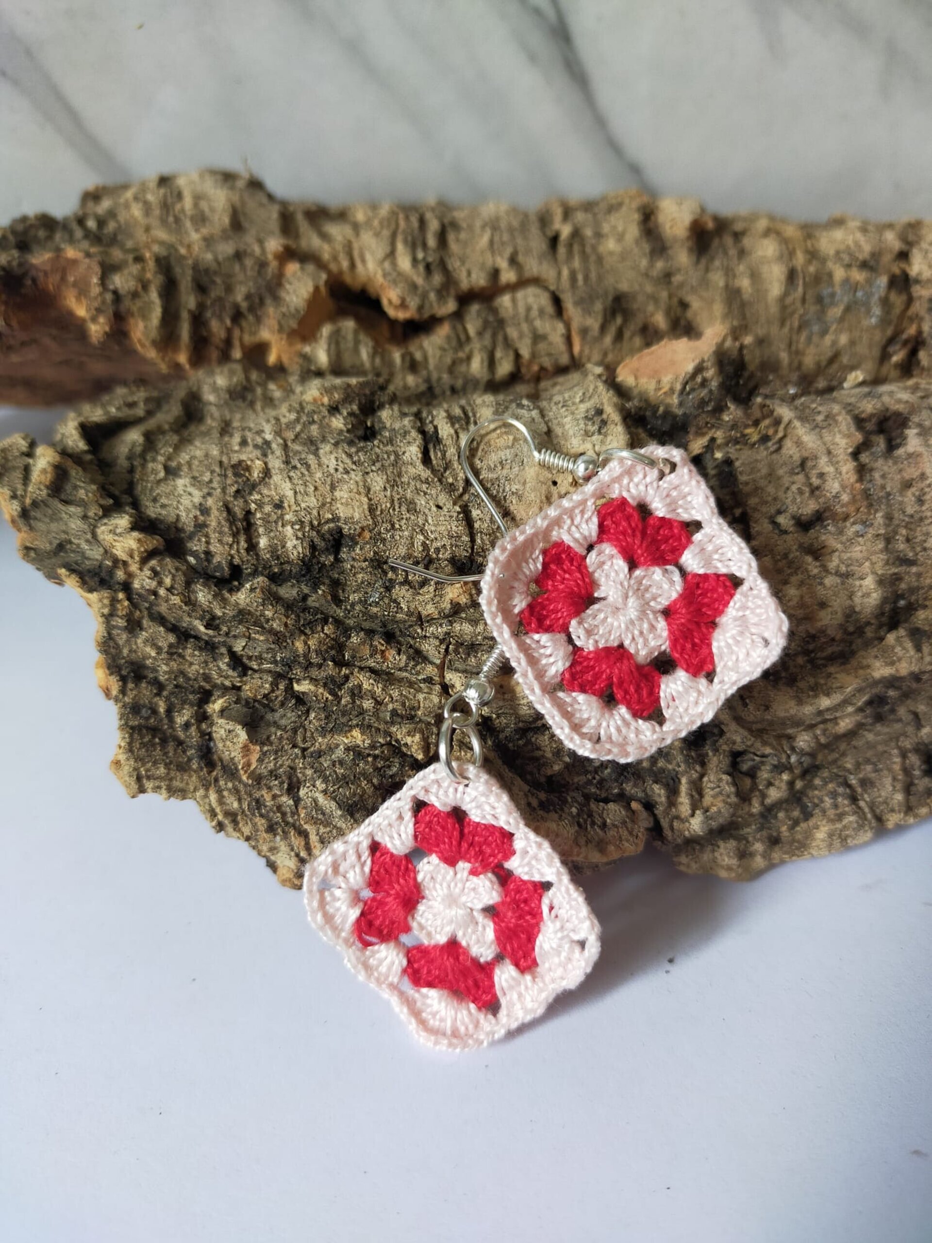 Pendientes Grany de Micro-macramé - 4